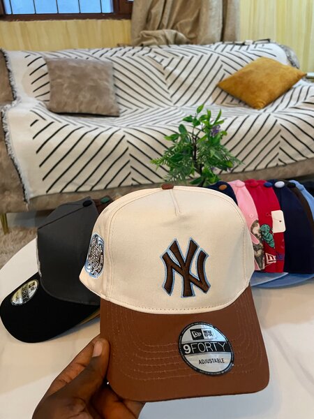 Casquette New York Yankees marron