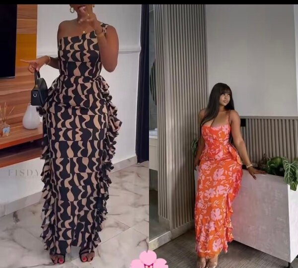 Robe élégante soirée femme