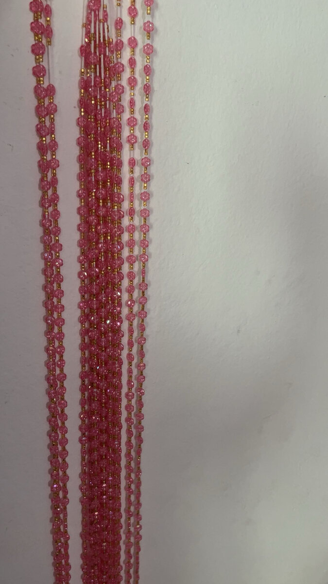 Collier Perles Roses ( bayas )