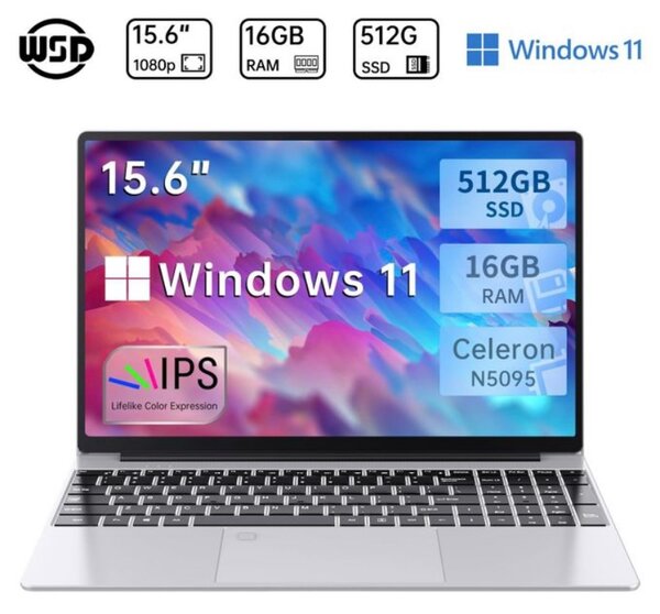 Ordinateur portable 15.6" WSP