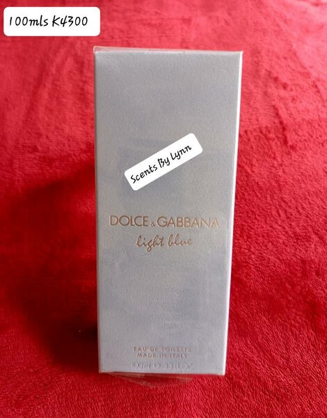 dolce gabbana light blue toilet water