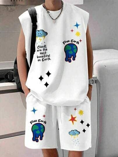 Tenue décontractée imprimée