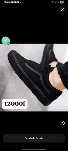 Chaussures de sport tendance