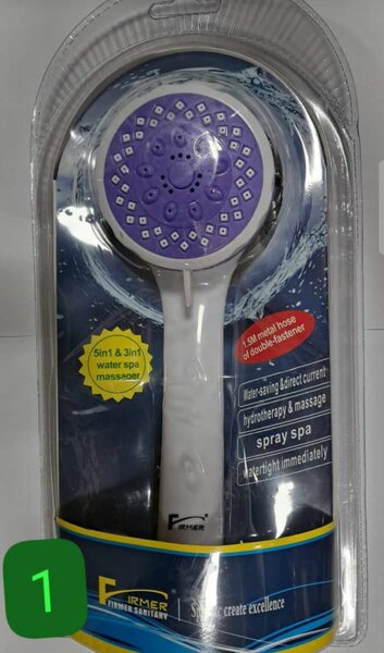 Douchette hydromassage 5-en-1