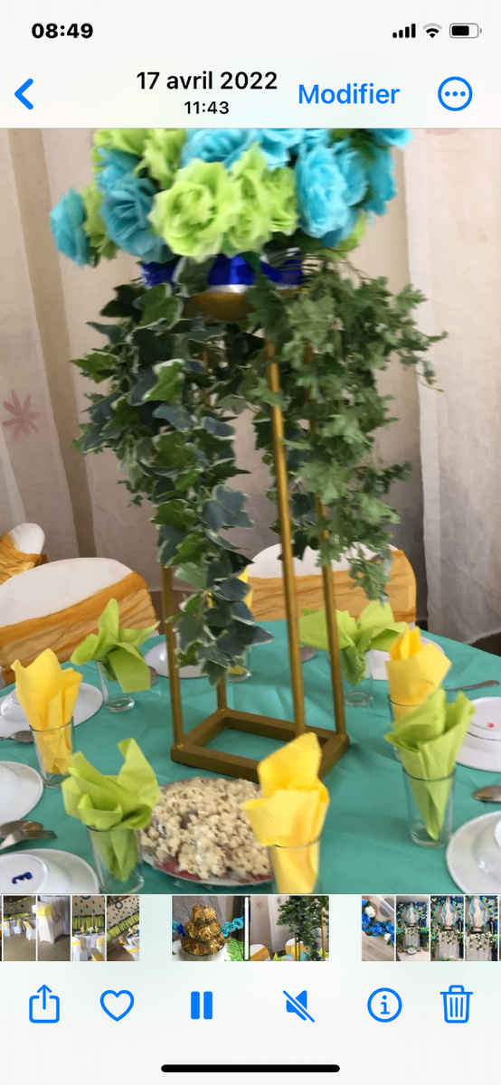 Balons ou centre de table