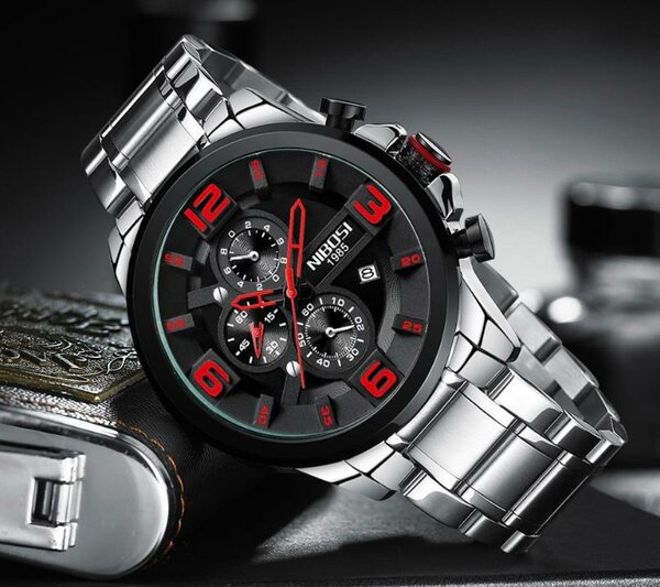 Montre Homme Acier Inoxydable