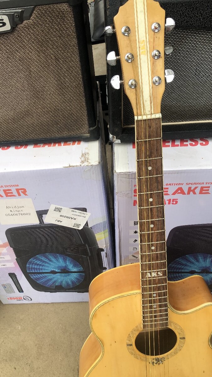 Guitare acoustique AKS