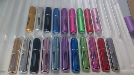 4 mini Vaporisateurs de Parfum