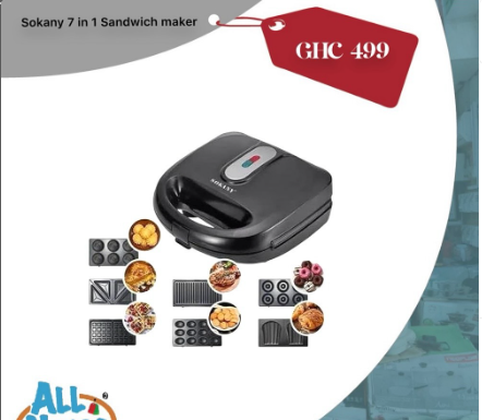 Sokany 7 in 1 sandwich maker