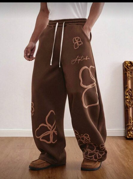 Pantalon marron homme