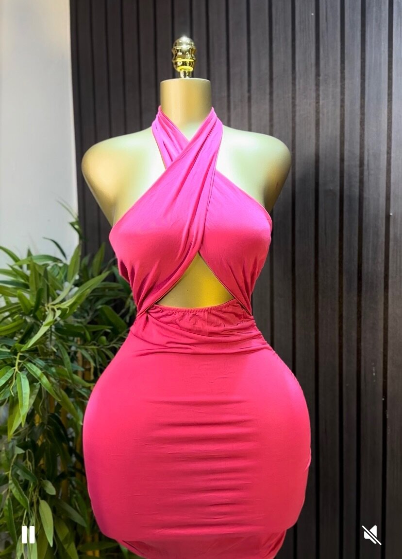 Robe Femme Dos Nu Étroite