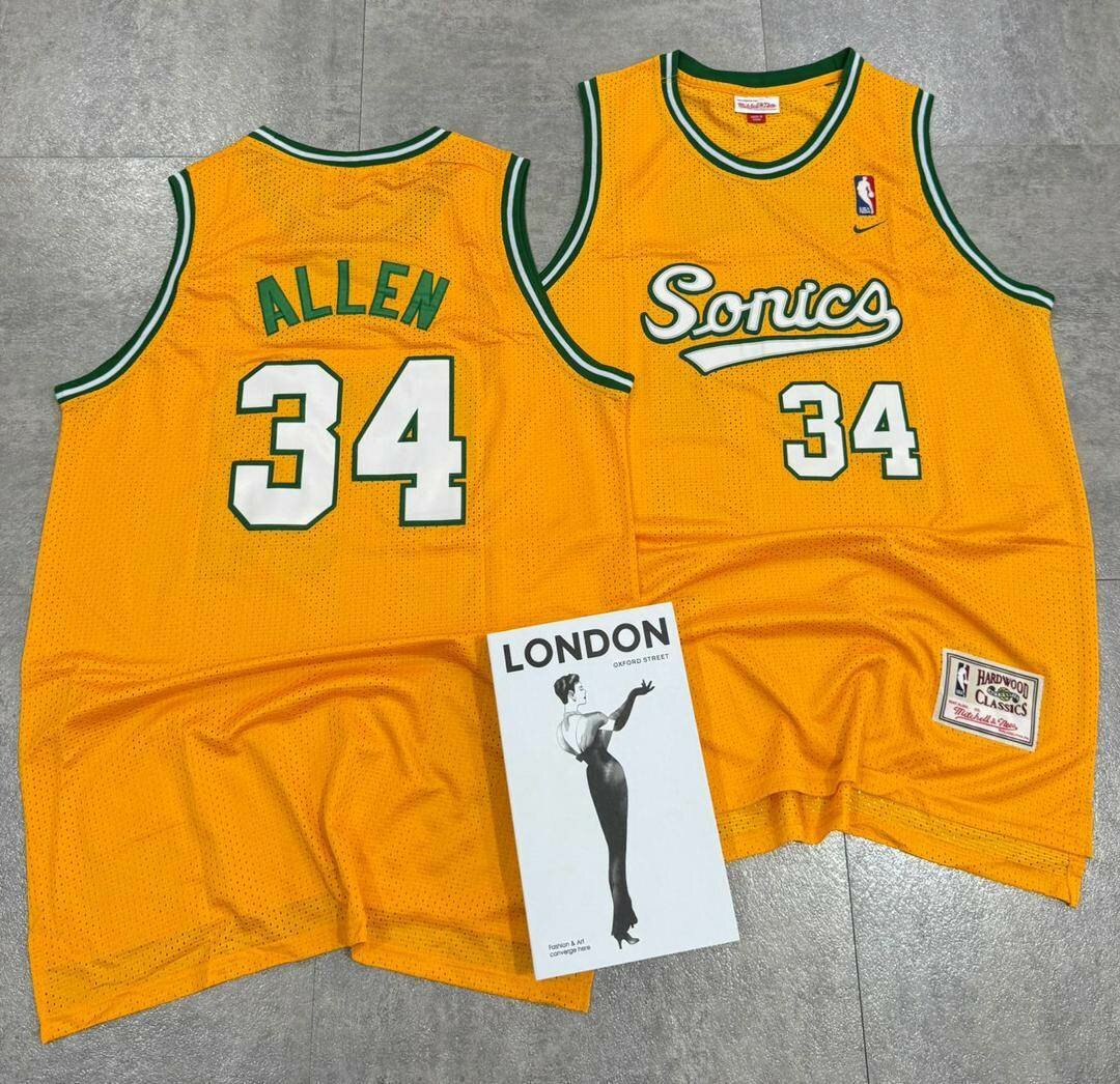 Maillot NBA Sonics Allen 34