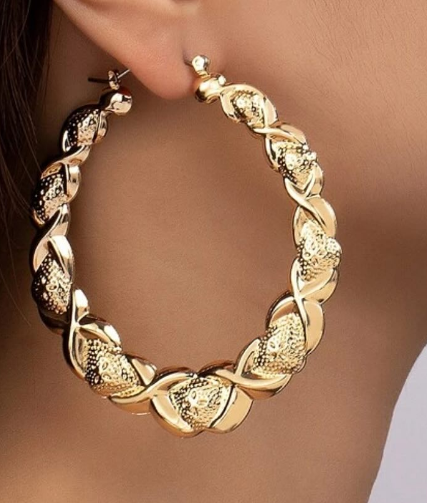 Beautiful fashionable earrings