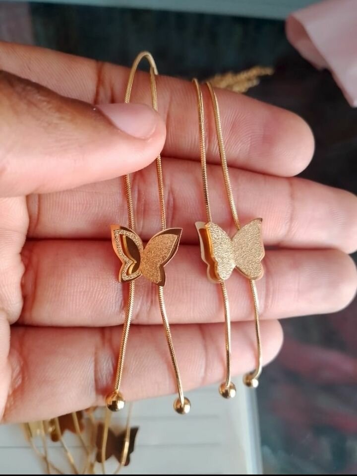 Butterfly necklaces