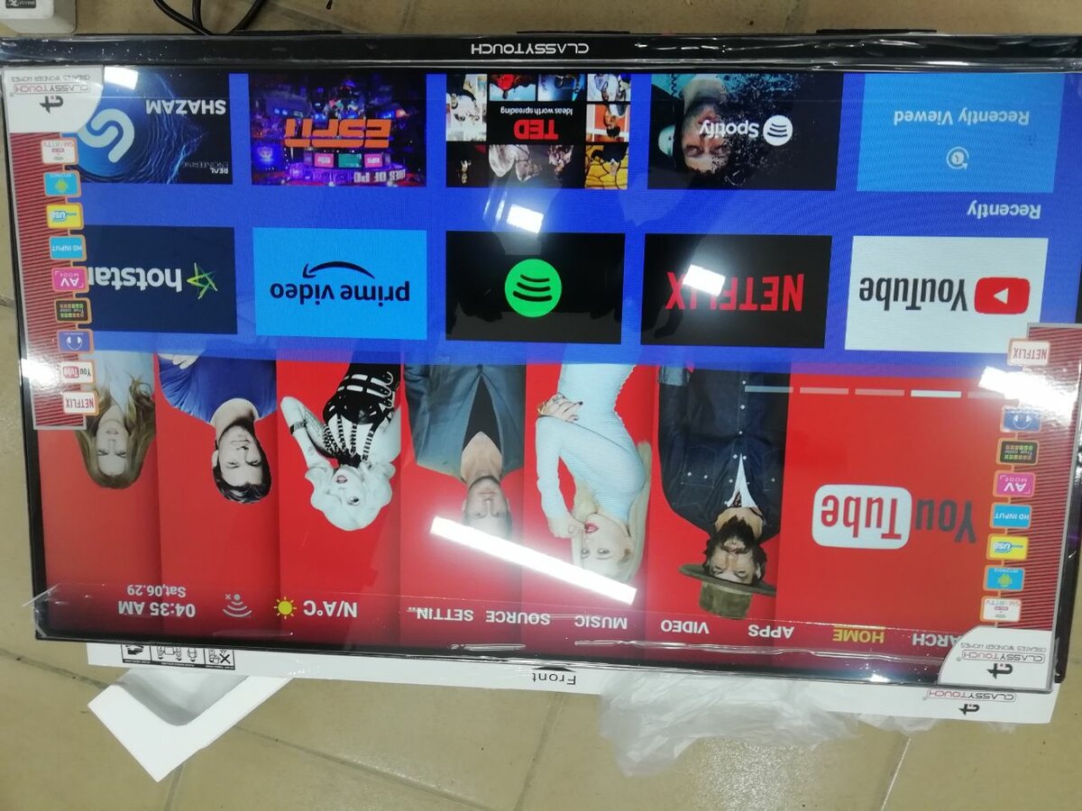 TV classytouch 43" wifi
