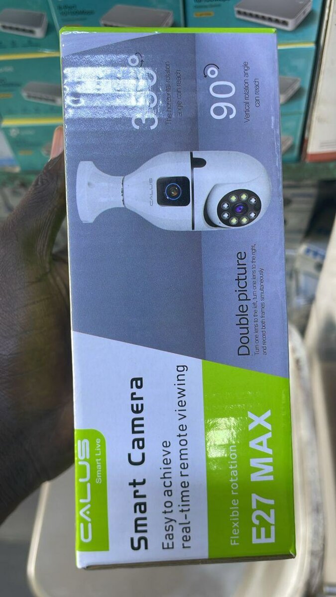 Caméra de sécurité intelligente E27