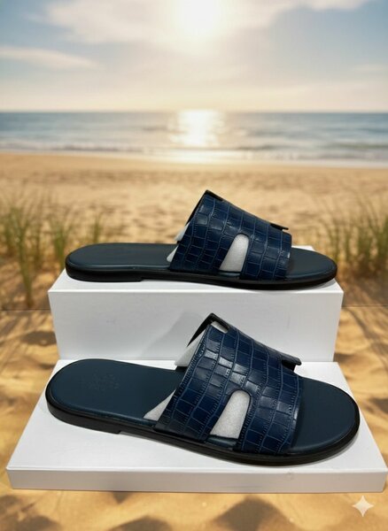 Sandales de luxe en cuir