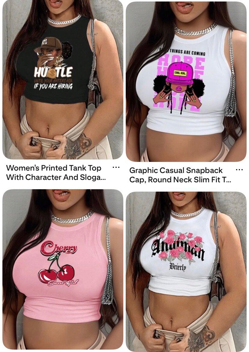 Crop-tops personnalisé