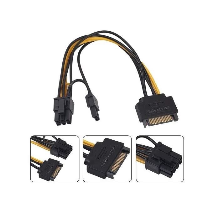 Câble SATA Power vers PCIe