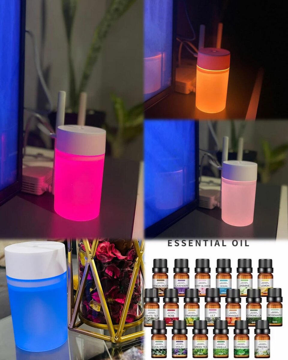 Humidifier+ essential oil fragrance combo