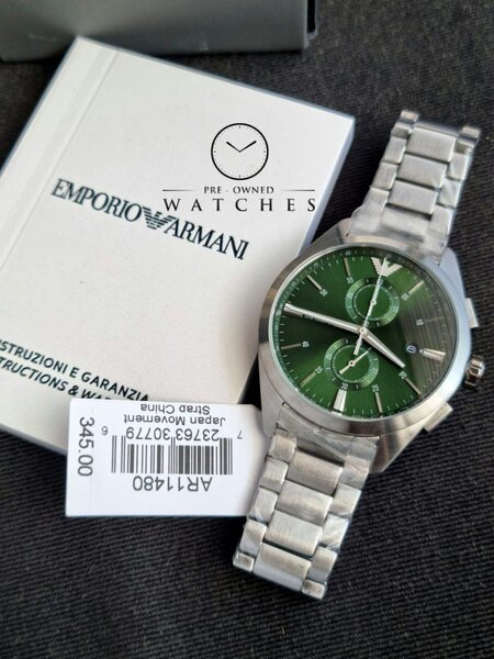 Montre Homme Argent Chrono