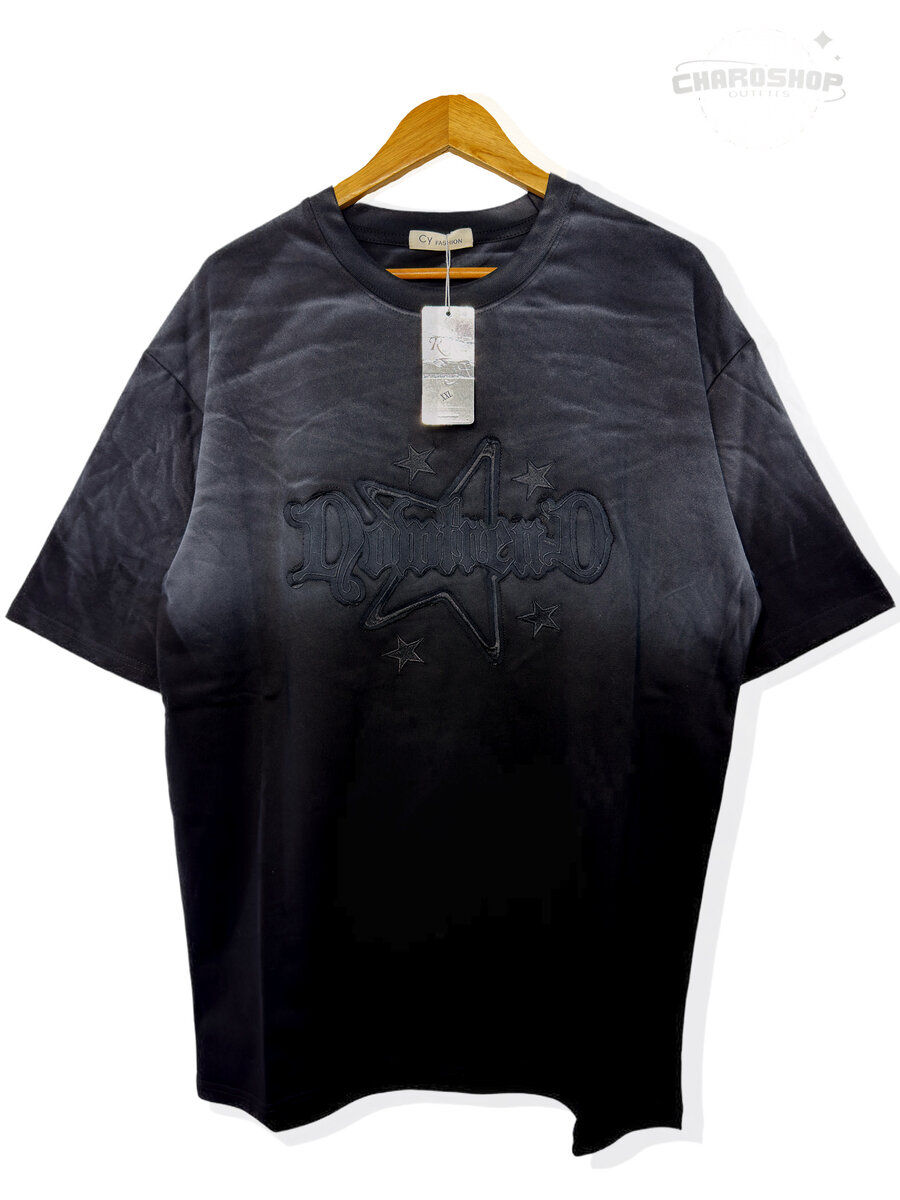 T-shirt dégradé noir