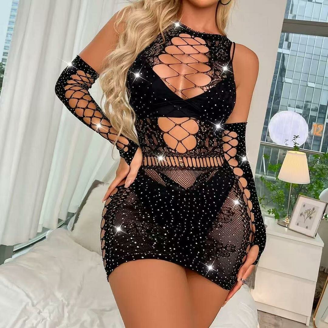 Robe Club Sexy Noire