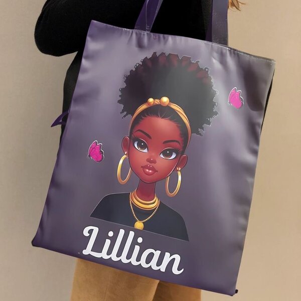 Sac cabas imprimé créatif