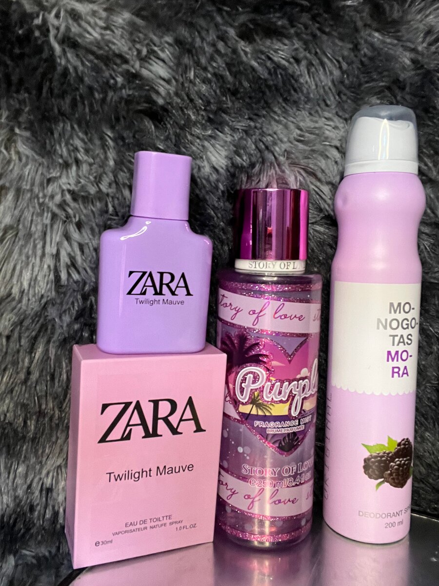 Ensemble de parfums et déodorants