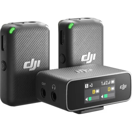 DJI Mic 2-Person Wireless Mic System Camera & Smartphone