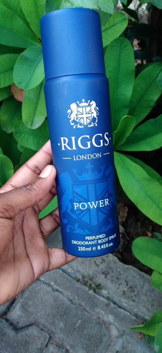 RIGGS perfumed body spray