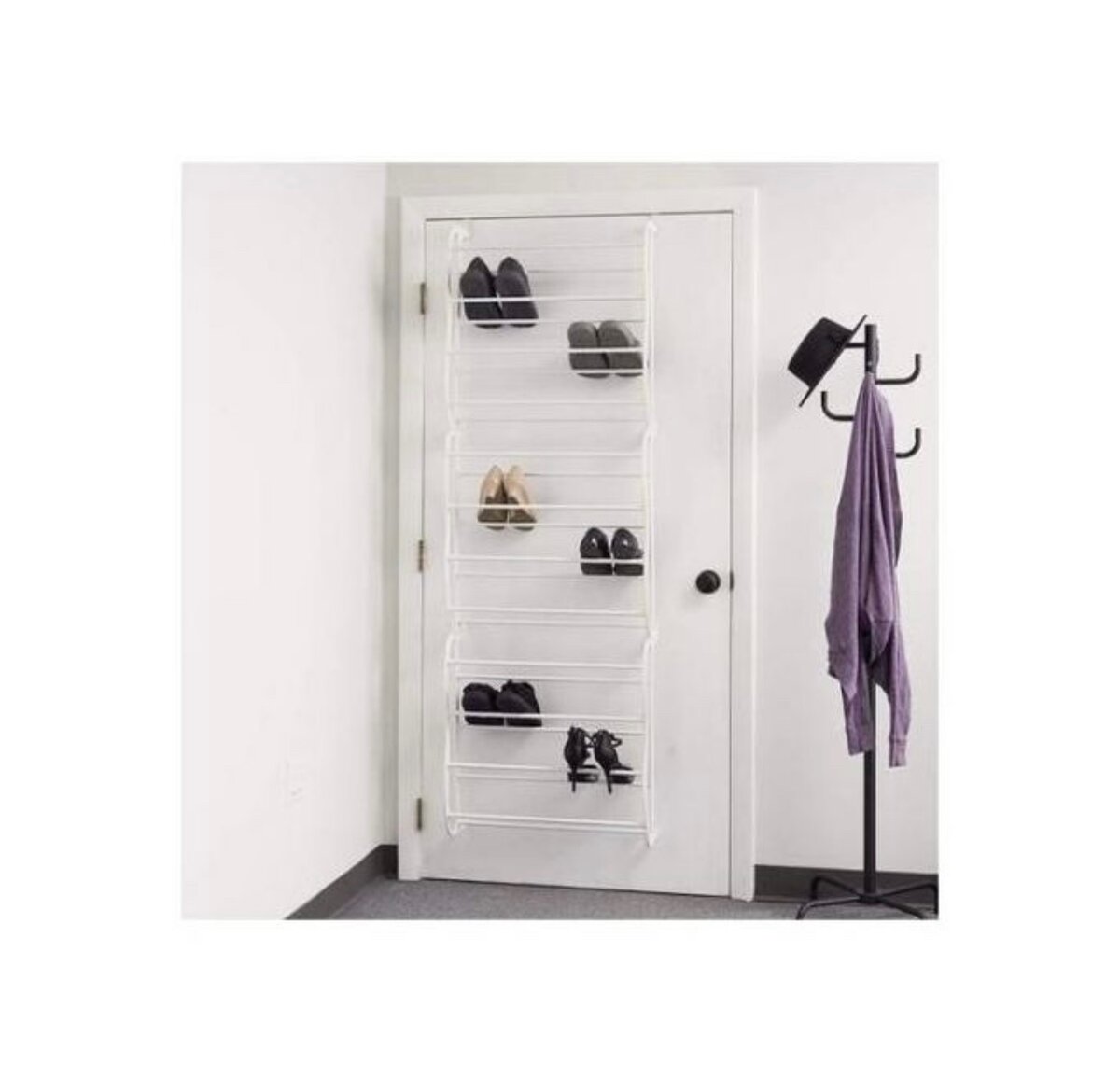 Authentique Porte Chaussures 12 Couches 24 Paires Armoire à