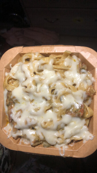 Tagliatelles aux poulet