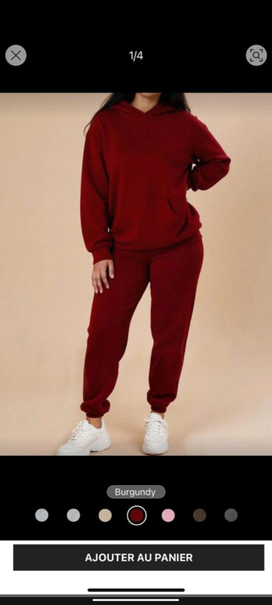 Ensemble survêtement homme femme