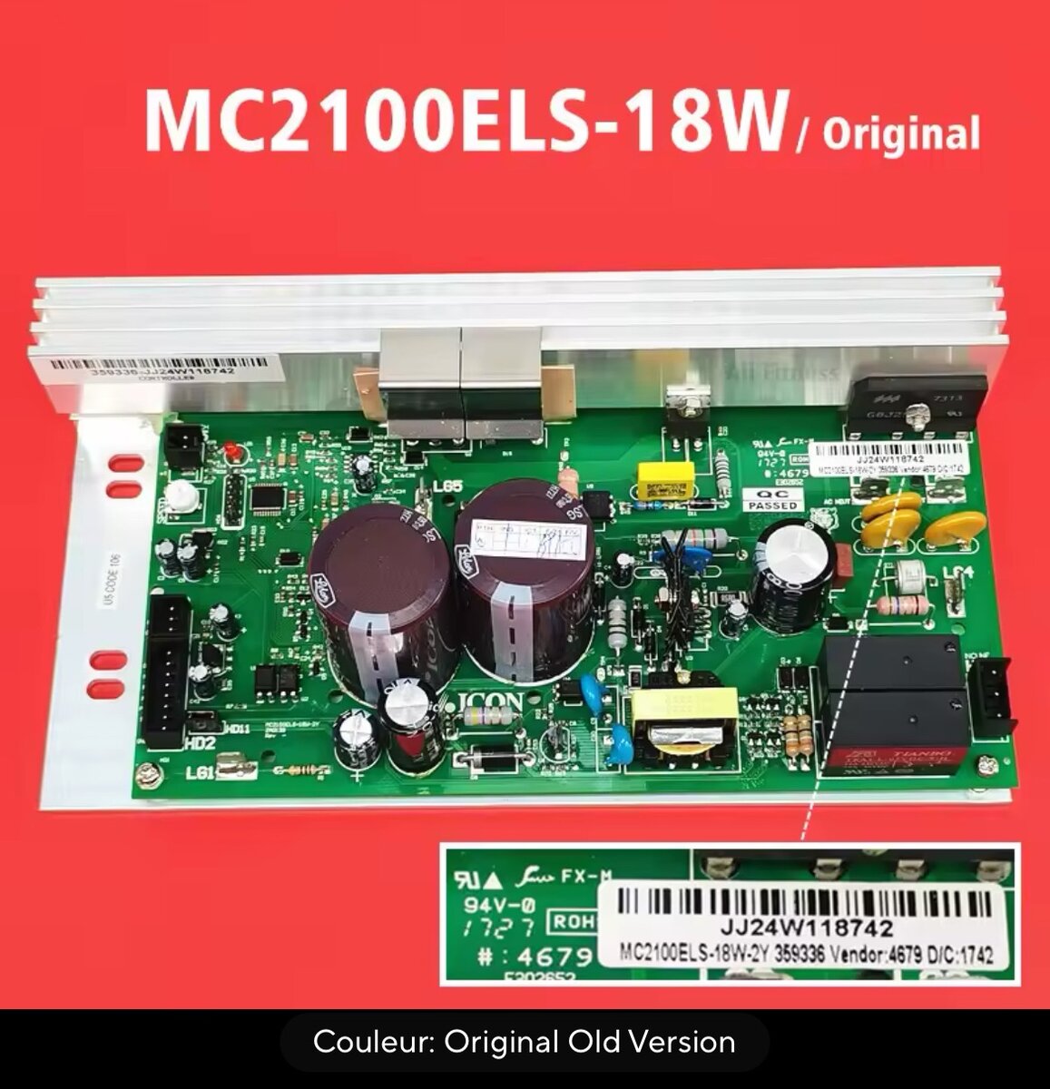 Carte moteur tapis roulant