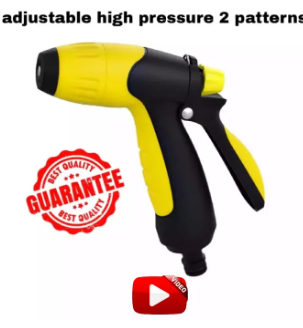 Hose Nozzle High Pressure Water Spray Sprayer Garden Auto Car