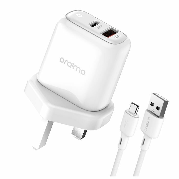 Oraimo Android Type B Charger white
