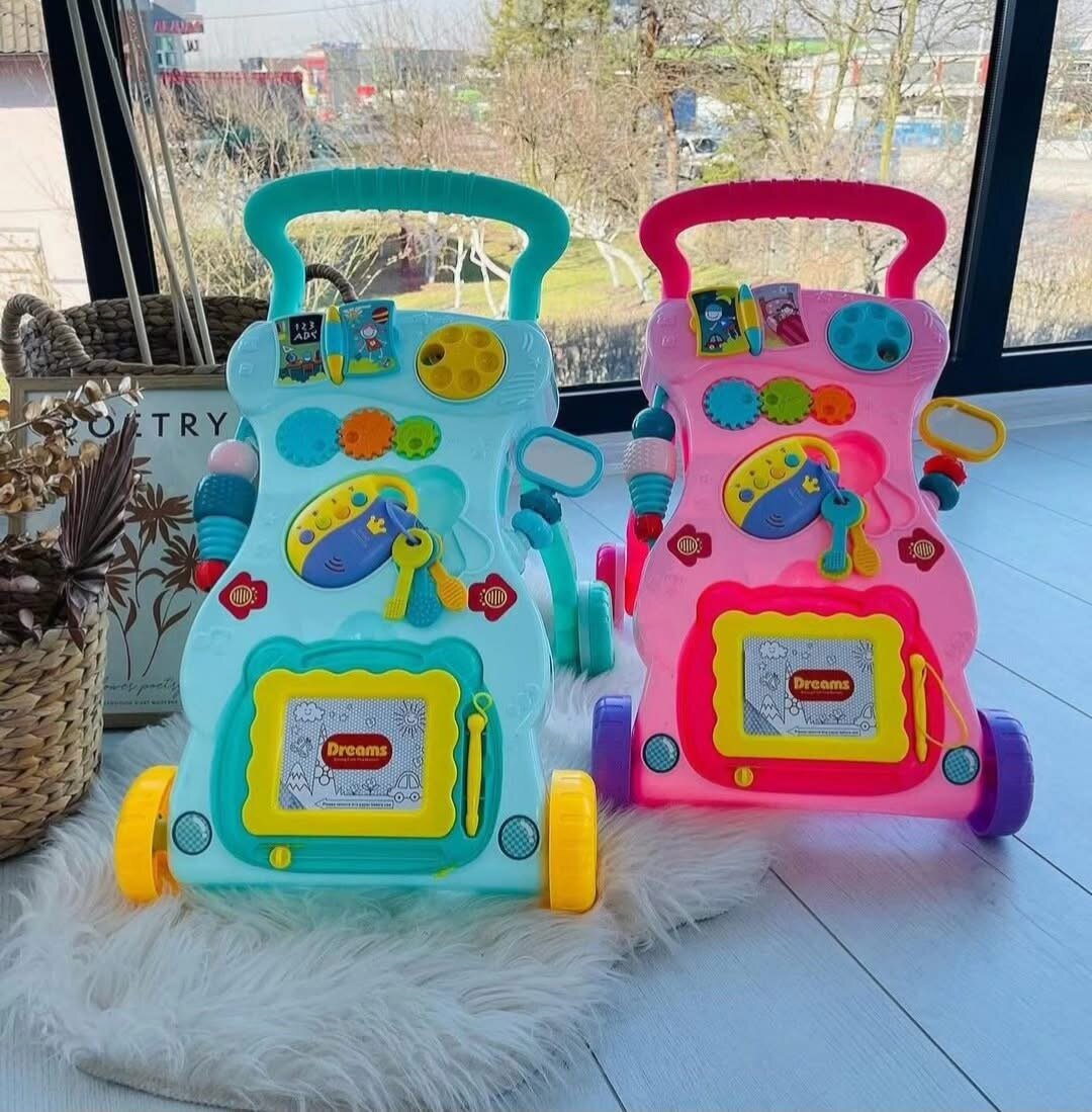 Poussette d'activité bébé - Jouet d'éveil