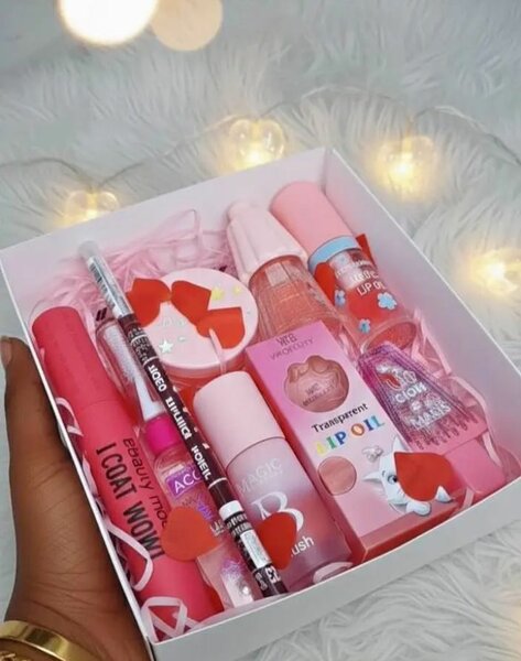 Coffret Cosmétique Rose pour Femmes