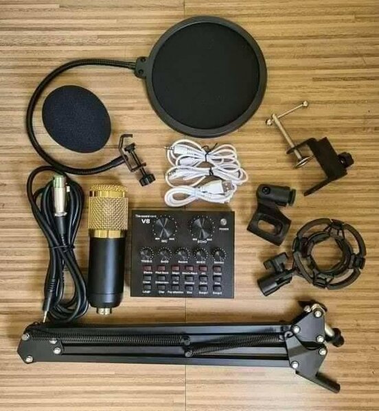 studio Microphone Condenser sound card kits