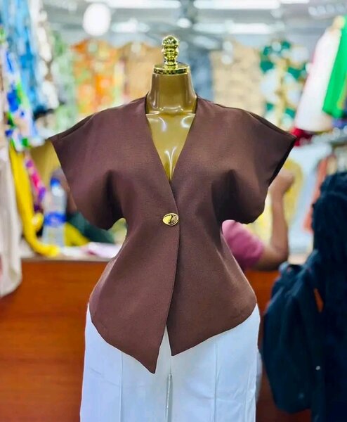 Blazer asymétrique élégant