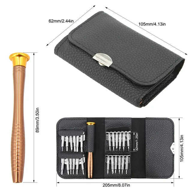 Kit tournevis de précision 25-en-1