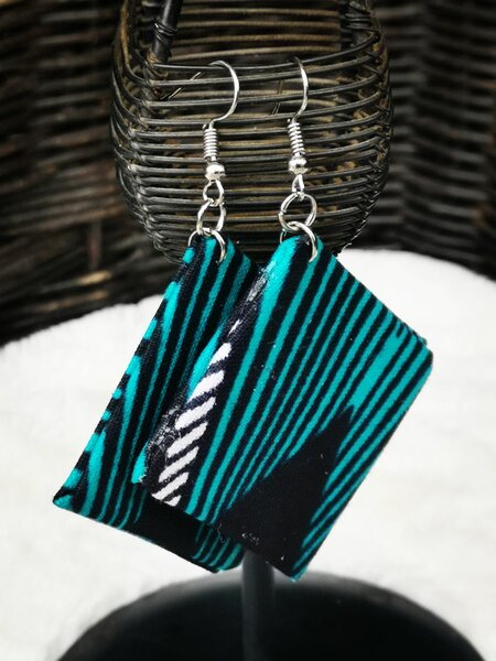Ankara print Earrings