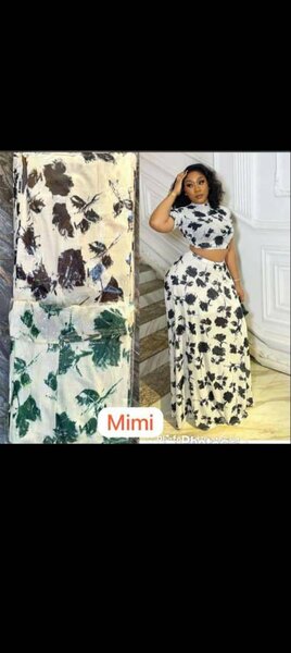 Robe longue florale élégante