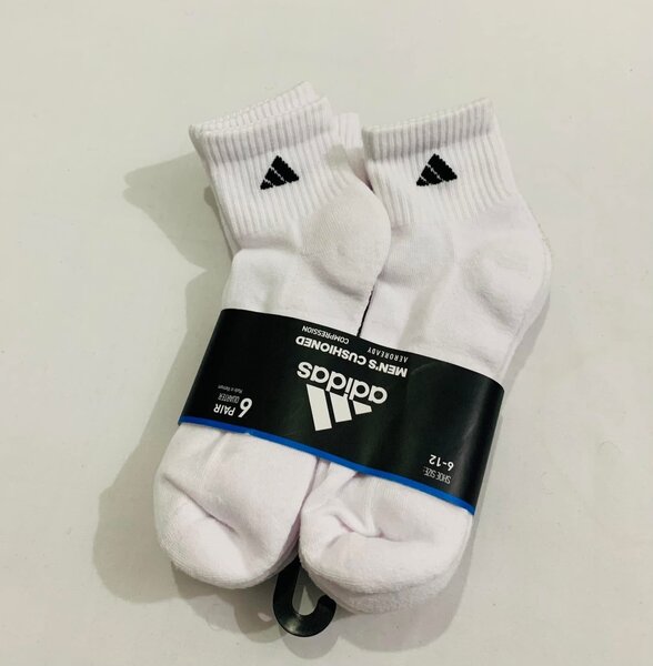 Chaussettes blanches sport homme