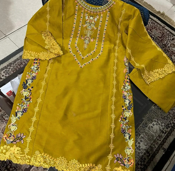 *SEQUENCE KHADI NET 2Pcs*