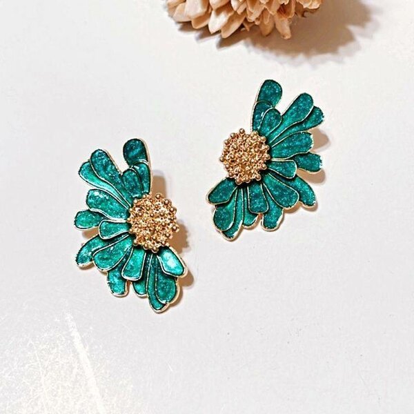 Boucles d'oreilles fleurs