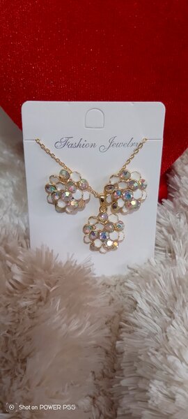 Collier et Boucles Floral