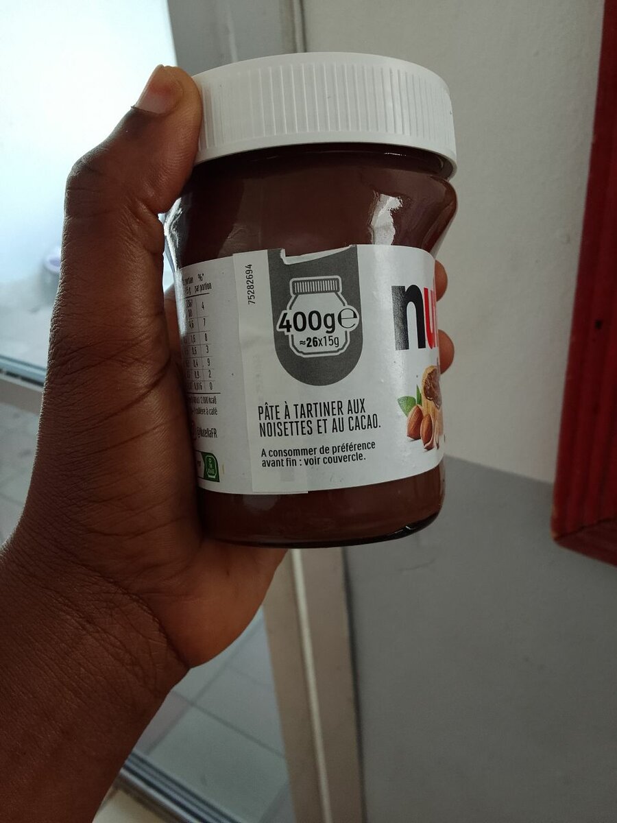 Nutella biscuits et chocolat Nutella disponible