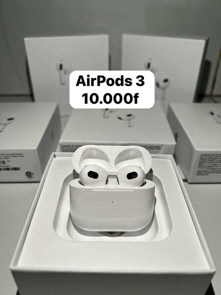 Airpods 3 nouvelle génération certifié CE pure bass